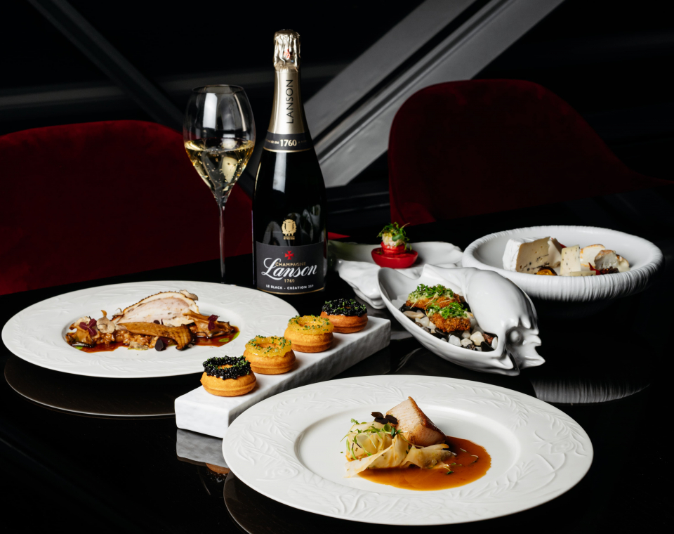 Gastronomic set with Champagne Lanson at O2 Restaurant - News from The ...